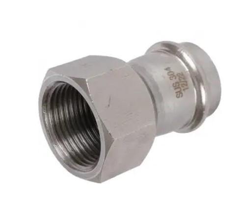 Переходник  ВПр-ВР 28х1 из нержавеющей стали