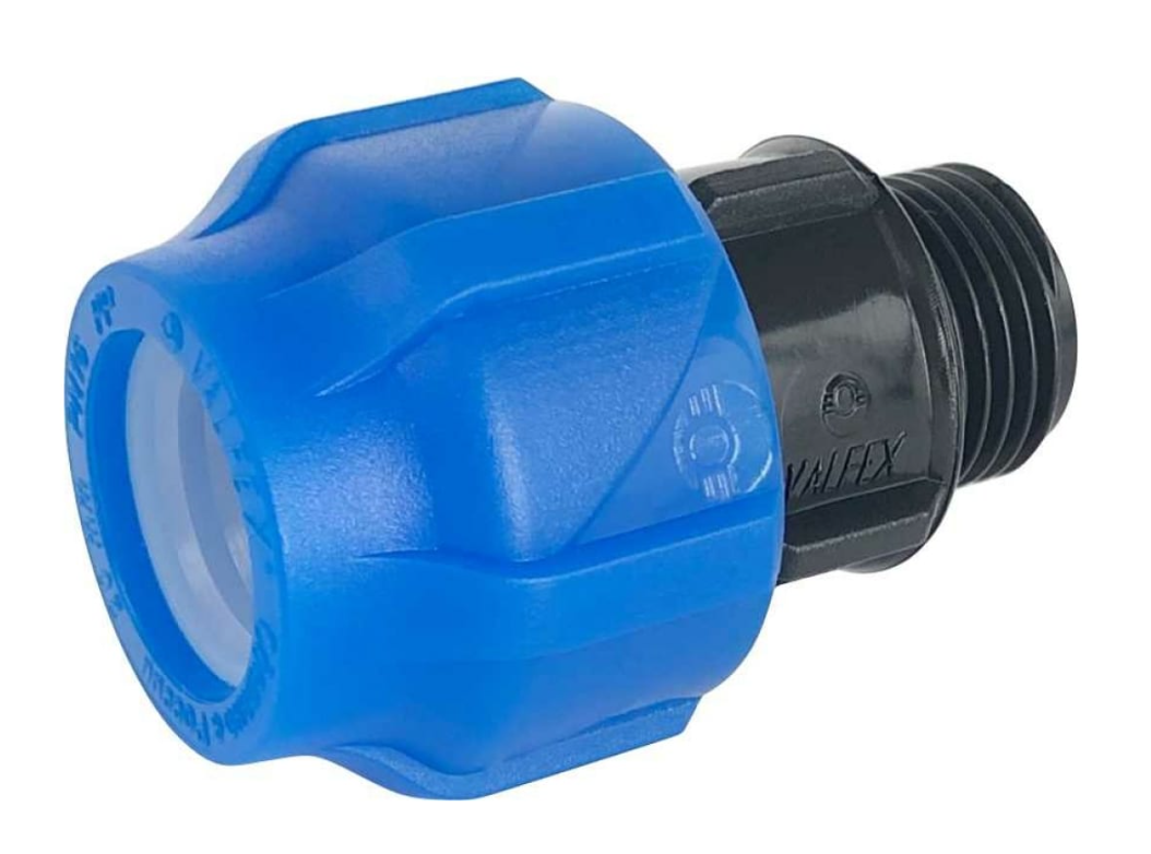 ПНД Муфта прямая с наружной резьбой 40-1 1/4