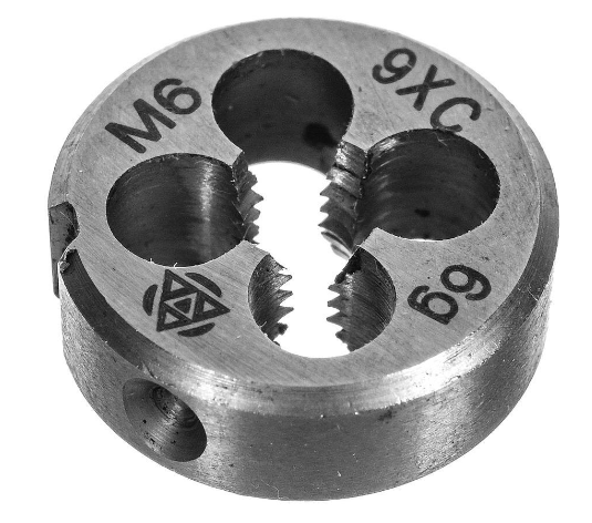 Плашка ВИЗ М6 1 мм 00532