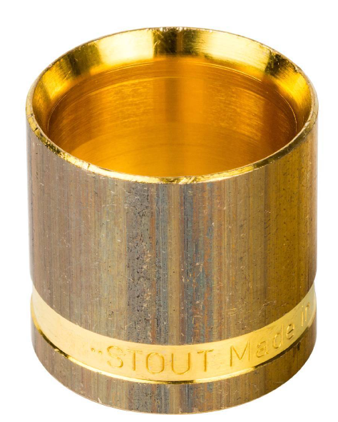 Монтажная гильза Stout 25 латунь
