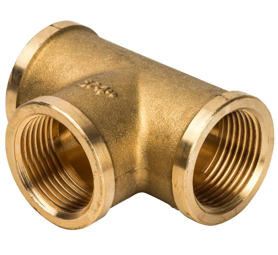 Stout Тройник 3/4 вн/вн латунь