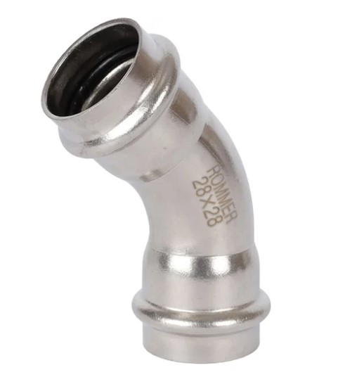 Угольник ВПр-ВПр 28х45 из нержавеющей стали