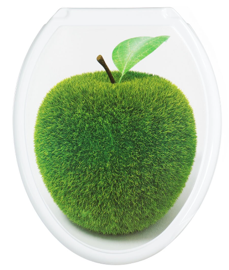 Сиденье для унитаза пластик ЯБЛОКО РП-813