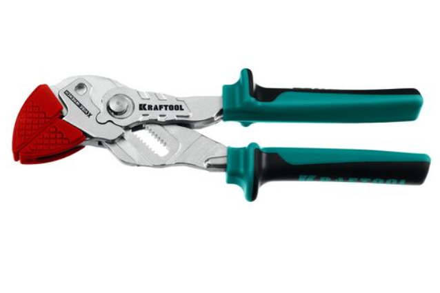 Клещи переставные-гаечный ключ KRAFTOOL 180 мм Vise-Wrench Х 22066