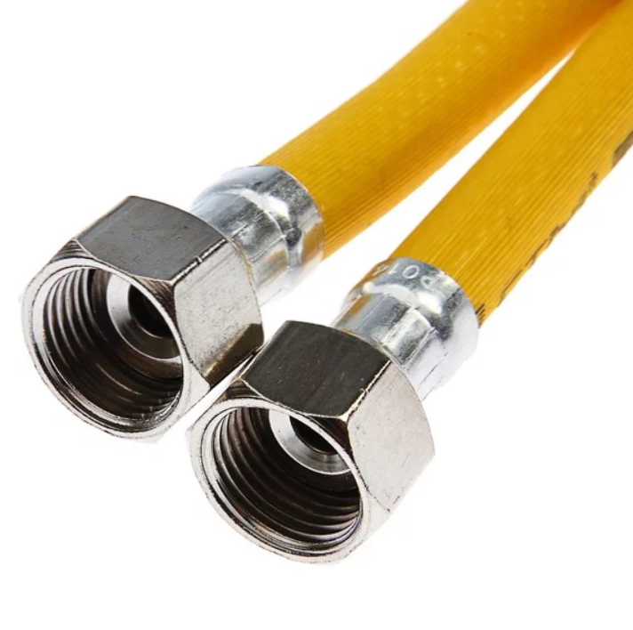 Подводка для газа ПВХ 2,50 м 1/2 гайка – гайка