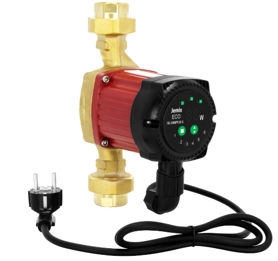 Насос циркуляционный Jemix ГВС-СМАРТ-25-6 60л/мин 5-45Вт