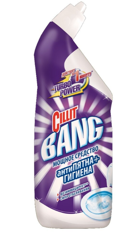Средство для унитаза СилитБангАнти 750 мл Антипятна