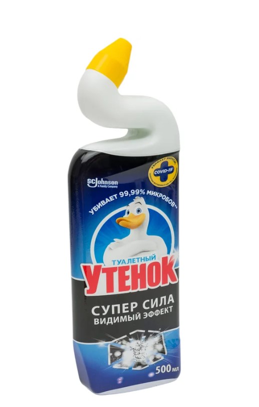 Средство для унитаза Туалетный утенок 500 мл Супер Сила