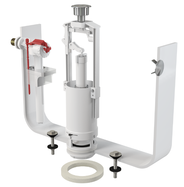 Арматура для унитаза Alcadrain 1/2 боковое подключение