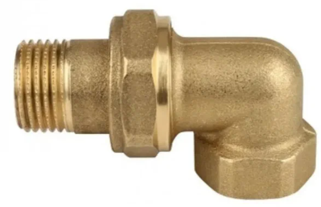 Муфта американка 3/4 угловая внут/нар латунь