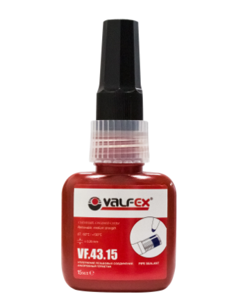 Паста герметик Анаэробный 50 мл Синий тюбик-поршень Valfex