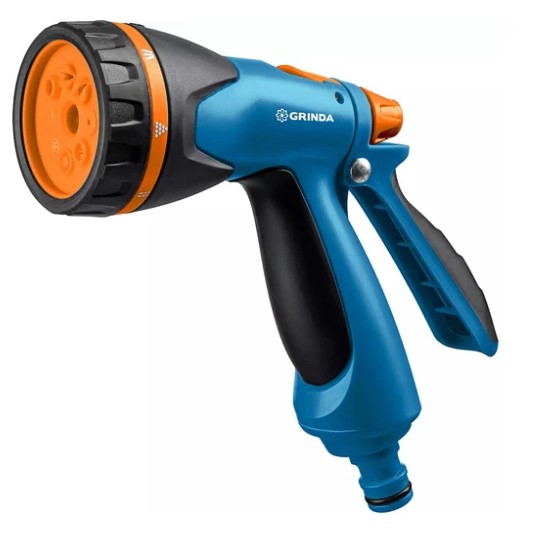 Пистолет поливочный НАБОР GRINDA В-812 8 режимов 429114