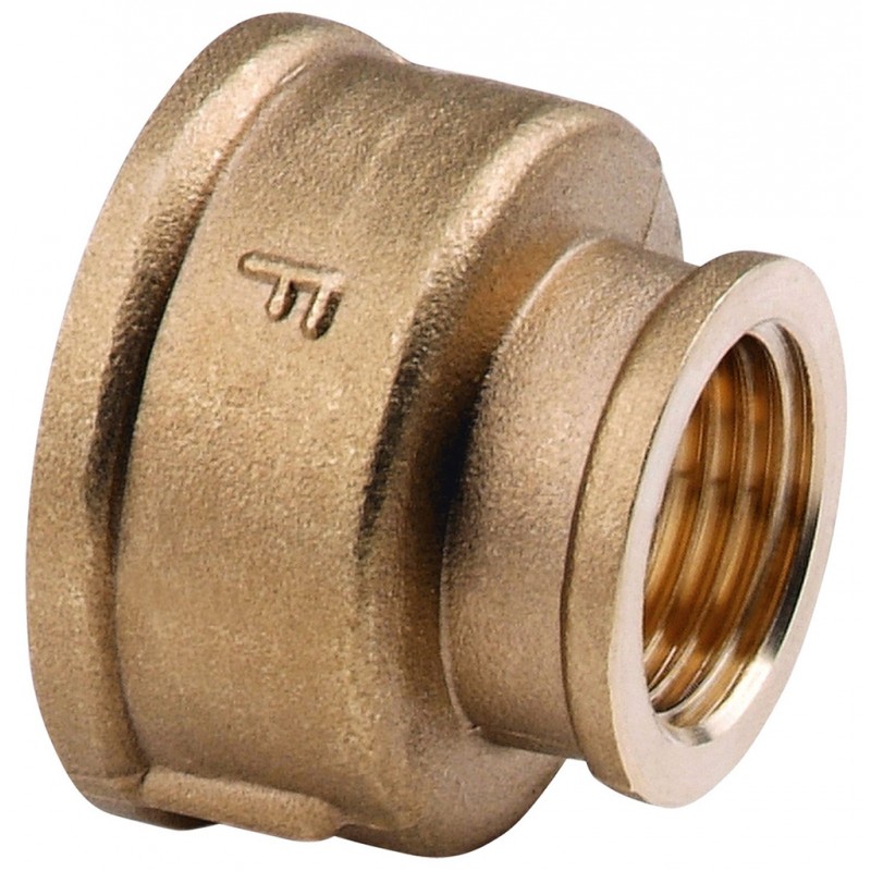 Муфта переходная 1х1/2 внут/внут латунь