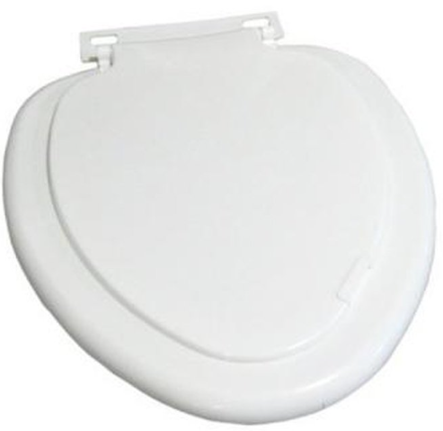 Сиденье для унитаза Белое овальное №2