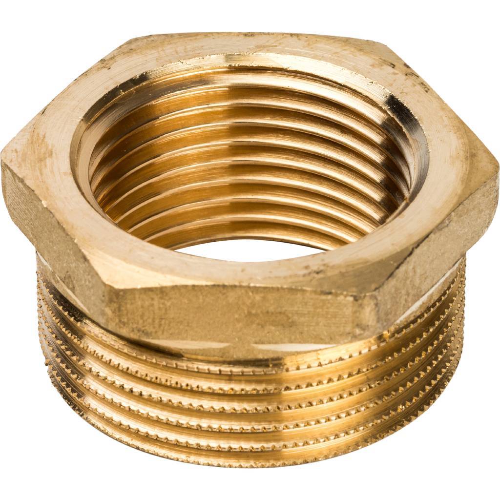 Футорка 1 1/2х1 внут/нар латунь