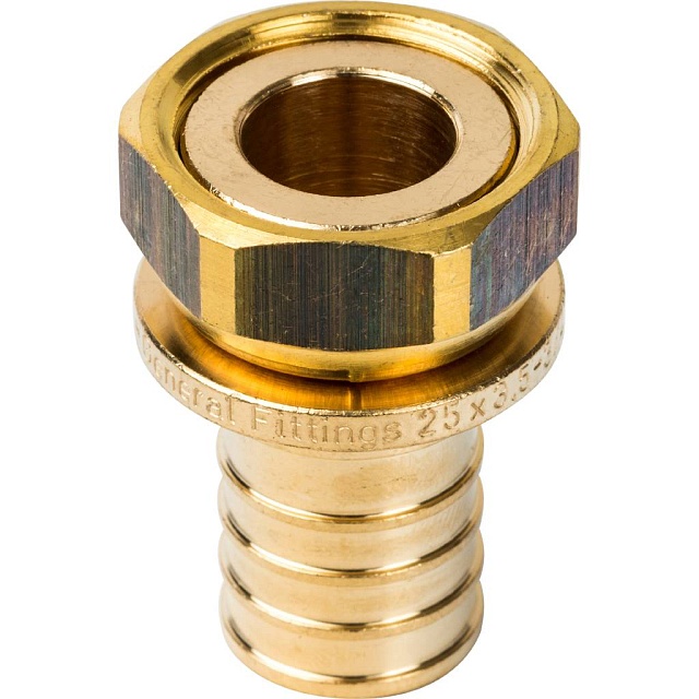 Stout муфта соединительная 25х3/4 вн/резьба аксиальная накидная гайка