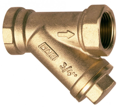 Фильтр латунный 3/4 грязевик