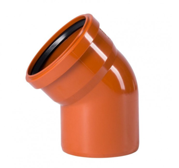 ПВХ Угол 110х45 Рыжий