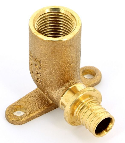 Угол с креплением аксиальный 16х1/2 внутренний Valtec