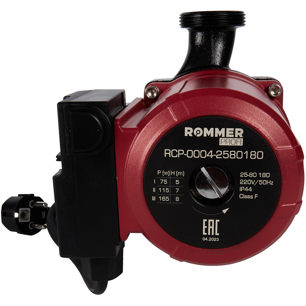 Насос циркуляционный ROMMER PROFI RATE-25/6-180