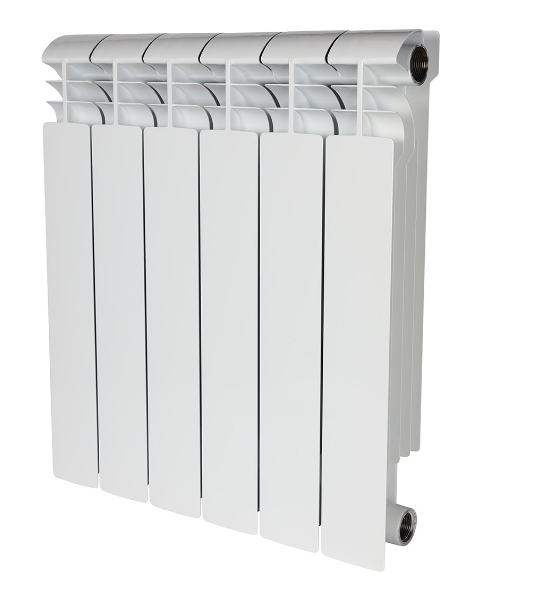 Радиатор STOUT VEGA 6 секций 500 би металл боковое подключение