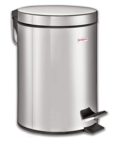 Ведро с педалью Нержавейка (5литров)