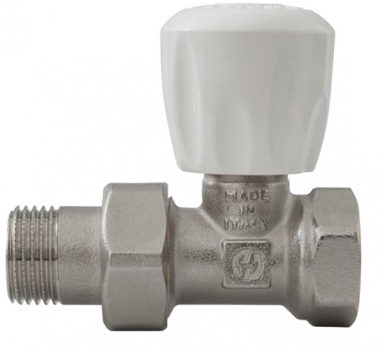 Кран для радиатора 1/2 прямой верхний