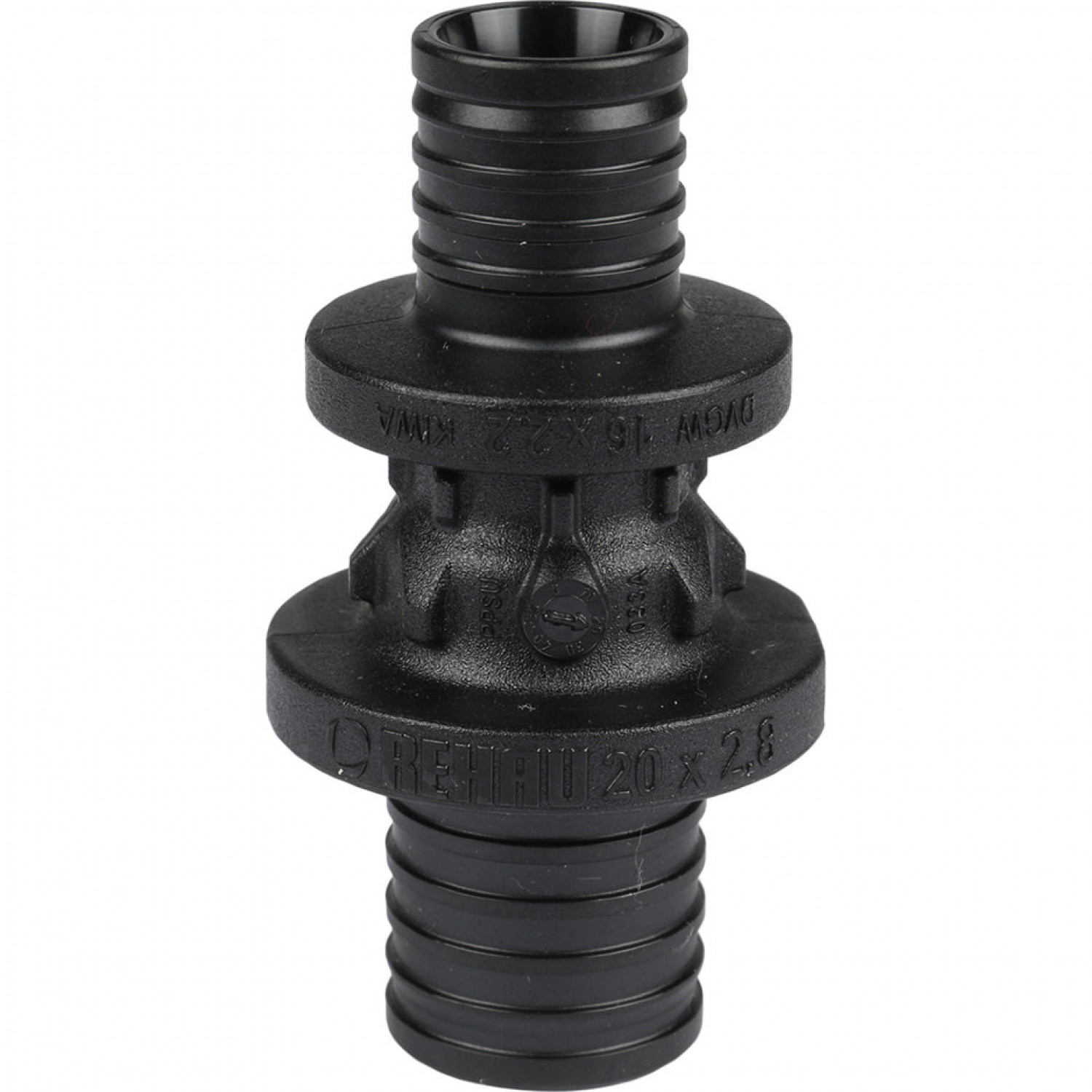 Rehau муфта переходная 16х20 пластик