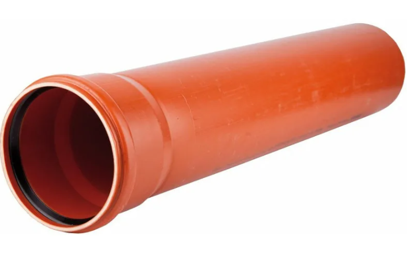 ПВХ Труба д.110 1м. Рыжая Остендорф