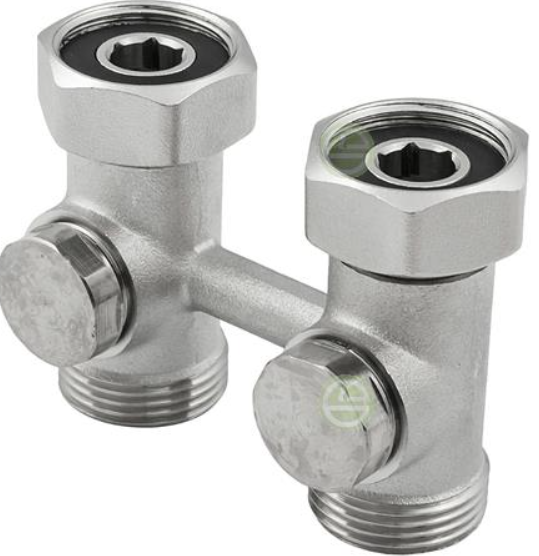 Кран (штаны) для радиатора прямые 1/2